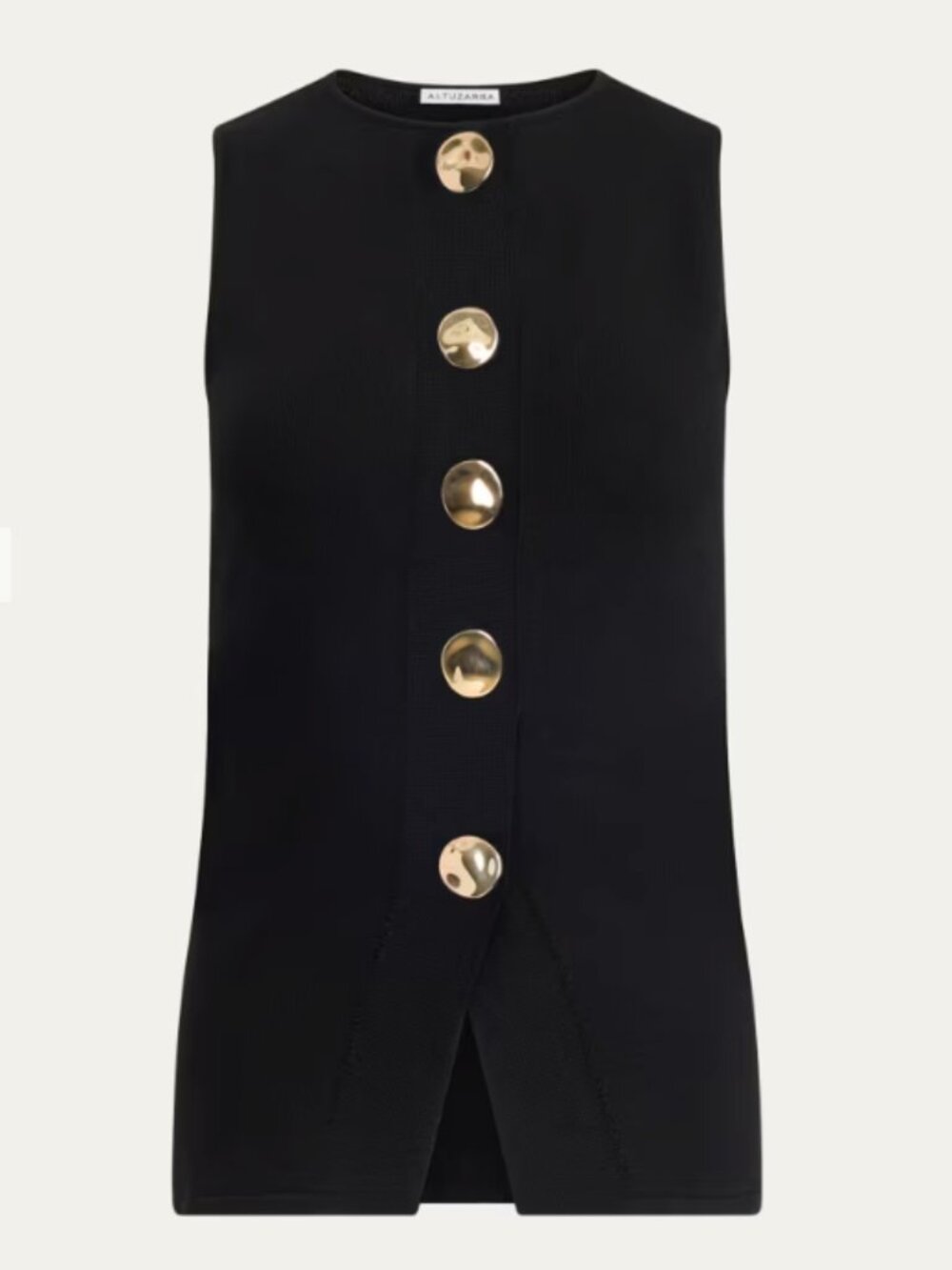 Altuzarra Happer Button-Front Top
